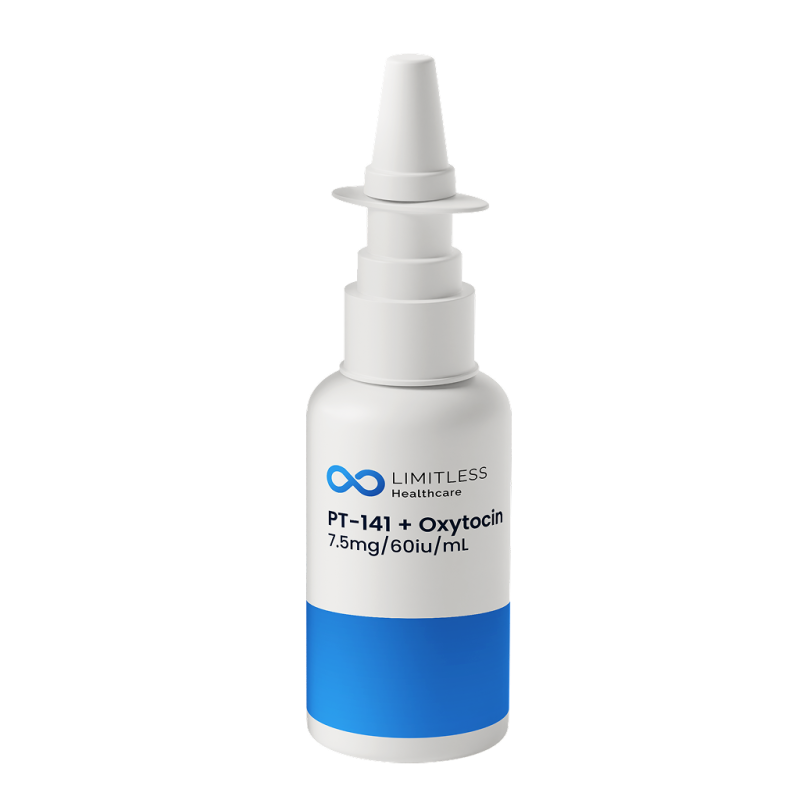 PT-141 + Oxytocin – 7.5mg/60iu/mL
